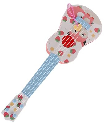 Fdit Ukulélé de Dessin animé pour Enfants, Instrument Jouet avec Cordes Réglables Encourage Le Développement des Compétences Musicales, Choix (#11)