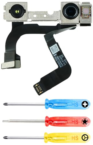 MMOBIEL Frontkamera Flex Kabel Kompatibel mit iPhone 12/12 Pro 12 MP - Vordere/Front Kamera Ersatz - Front Camera - Inkl. Schraubenzieher