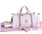 Sporttasche, klein, Sporttasche, Wochenend-Reisetasche, Reisetasche, für Mädchen, Übernacht-Handgepäcktasche mit Schuhfach und Nasstasche, leichte Reisetasche für Schwimm-Yoga-Training,Lila