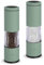 TLYSXPRO Salt and Pepper Grinder Set with Adjustable Coarseness | Manual Pepper Mill Grinder with Refillable Design | Ceramic Core | Kitchen Essential (2 Packs, Sage)