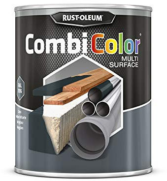 RUST-OLEUM 7389MS.0.75 COMBICOLOR metal protection, direct to rust, Anthracite grey