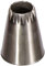 Silikomart |Mini Religieuse Tube 02, Bocchetta in Acciaio Inox per Sac a Poche, Foro per Decorazioni Religieuse, Misura Ø 18 mm