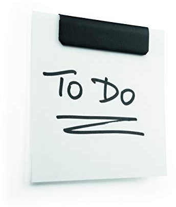 Durable Magnetclip Durafix Clip 60 mm, selbstklebender Zettelhalter, Beutel à 5 Stück, schwarz, 470501