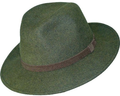 Harrys-Collection Rollbarer Hut in 3 Farben, Farben:Oliv, Kopfgröße:62