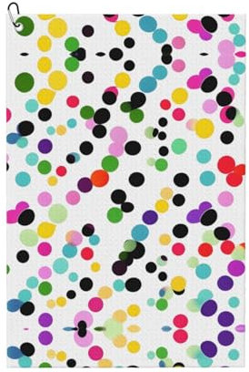 SSIMOO Twister Serviette de golf à usage général, accessoire de golf personnalisé pour homme, absorbant et polyvalent