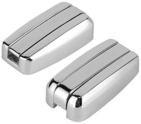 Ganci pieghevoli da 2 pezzi, gancio piccolo per Campe, supporto per gancio nascosto in lega di zinco, ganci appendiabiti retrattili montati a parete, gancio di grande capacità (Bright Silver)