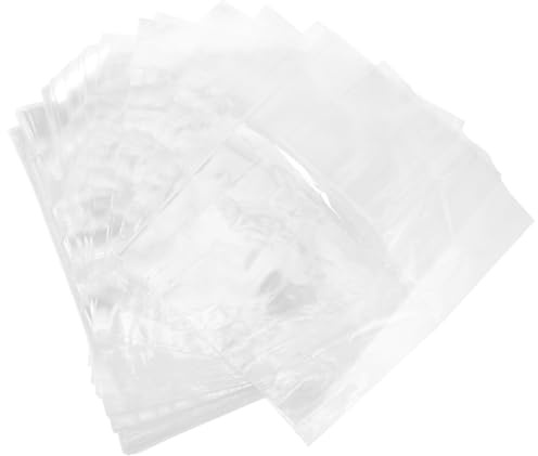 Cabilock 100 pièces Thermorétractables Transparents PVC Film Emballage Rétractable Solide et Flexible pour Emballage Sécurisé de Savons Bonbons et Objets Divers