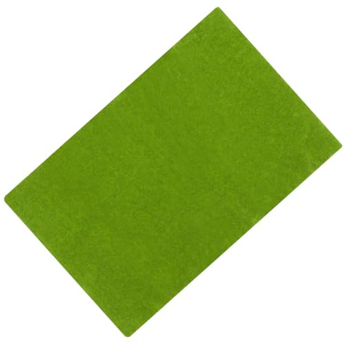 Cabilock Kunstrasenpapier aus Papier für Modellbau und Kleiner Landschaftsgestaltung Grün Künstliche Pflanzen zur Dekoration und Entlastung der Augen im Innenbereich