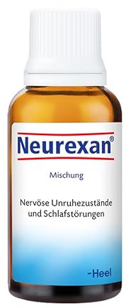 Neurexan Tropfen 100ml – Die natürliche Alternative zu Schlaftabletten | Einschlafhilfe bei nervöser Unruhe und Schlafstörungen | Beruhigt und entspannt am Tag - fördert den Schlaf in der Nacht