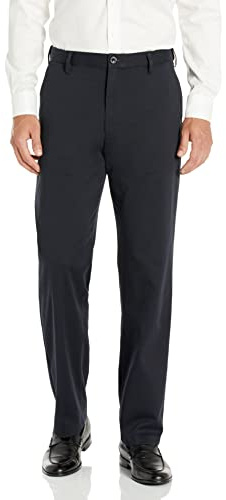 Dockers Men's Relaxed Fit Comfort Khaki Pants, Dockers Navy, 40W x 34L