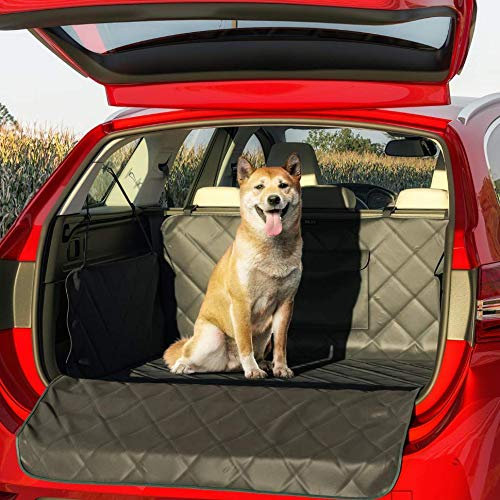 BELISY Universal Kofferraumschutz für Hunde - Mit Seiten- & Ladenkantenschutz - wasserdichte Luxus Kofferraummatte - rutschfest - 185 x 101 x 35 cm