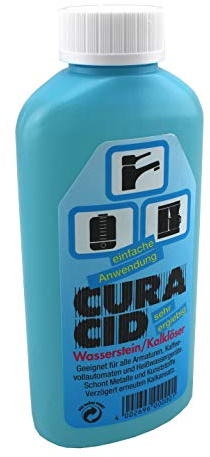 Cura Cid vattenten/kalklösare professionell specialrengöringsmedel 250 ml enkel användning