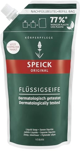 Speick Original Flüssigseife, Nachfüllbeutel, 600ml (1)