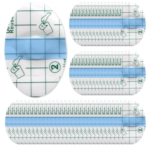 PU-modell 4,4 x 6,8 cm med bomull 20 stycken i ett paket 3-pack 60 stycken öronskydd för dusch, vattentäta öronklistermärken öronskydd för simning, dusch, öronproppar av bomull, vattentäta öronproppar