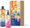 VIANEK Kit de cuidado corporal prebiótico – Leche corporal calmante de 300 ml y aditivo relajante de baño de 400 ml – Hidratación, protección del microbioma y cuidado natural