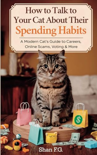 How to Talk to Your Cat About Their Spending Habits: A Modern Cat’s Guide to Careers, Online Scams, Voting & More