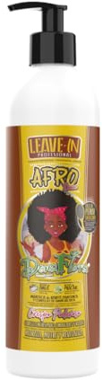 DONA FLORA – Leave-In Afro Boom 500ml – Capelli Ricci & Crespi – Idratazione Intensa & Definizione – Anti-Crespo – Formula Vegana – Senza Risciacquo – Morbidezza & Controllo