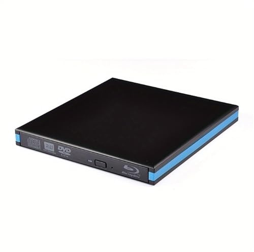 Blu-ray-brännare USB 3.0 CD DVD Extern Blu-ray-enhet Brännare Läsare for Windows Laptop Desktop