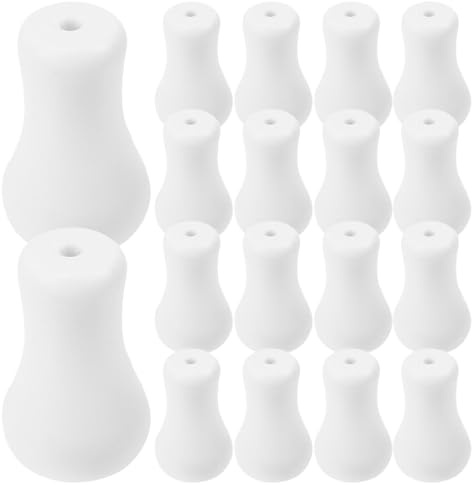 Healifty 20 Tiradores de Repuesto para Persianas Enrollables Perillas de Plástico para Cordón de Cortinas Accesorios para Cortinas Manuales Soporte para Cordón de Persiana 20