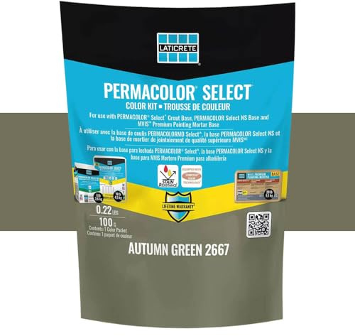 Laticrete Permacolor Select Grout Color Kit - Single Pack - Autumn Green