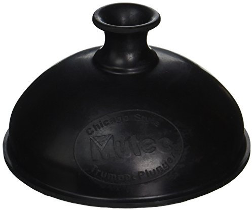 Mutec MHT160 Plunger Mute for Trumpet - Black Rubber