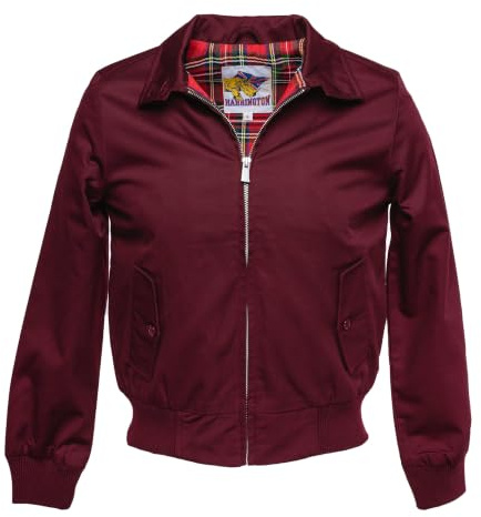 HARRINGTON CHAQUETA RECICLADA ORIGINAL MUJER - chaqueta - BURDEOS - XS