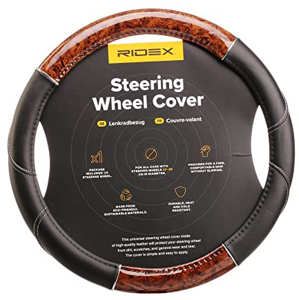 RIDEX 4791A0141 Lenkradbezug schwarz braun