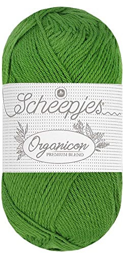 Scheepjes - Scheepjes 234 Gemütlich Moos Organicon Garn - 5x50g