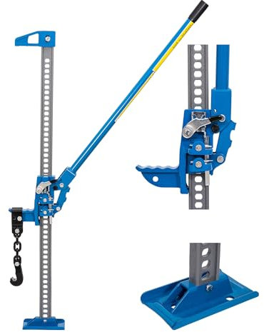 KATSU Farm Jack 48 Inch High Lift 3 Tonne with Bumper Lift Lifting Attachment for 4x4 Off-Road Vehicles Tractors Trucks 161192