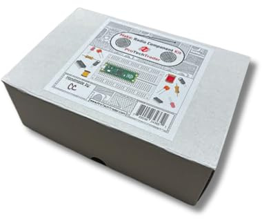 Produttore: Kit di elettronica radio - Il pacchetto di componenti segue esperimenti, progetti fai da te e circuiti, inclusi adattamenti del microcontroller Raspberry Pi nel libro in brossura 2024 di