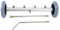 Undercarriage, scopa ad acqua ad alta pressione per camion, SUV, rimorchio, colore: blu e nero