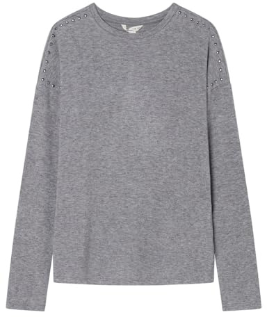 SPRINGFIELD TOP LS CON TACHUELAS EN LOS HOMBROS, S