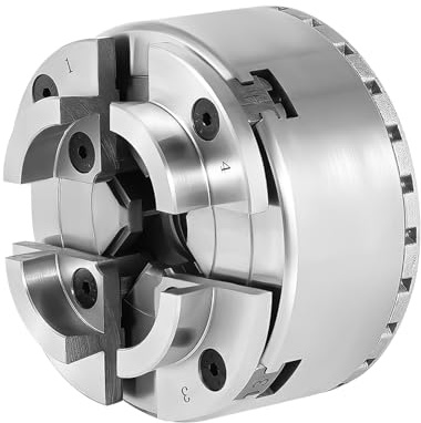 M33 roterande chuck 96 mm träsvarv chuck 3,75 tum självcentrerande 40 Cr spännhylsa med nyckel, hög precision, slitstark, för träsvarv och roterande svarv