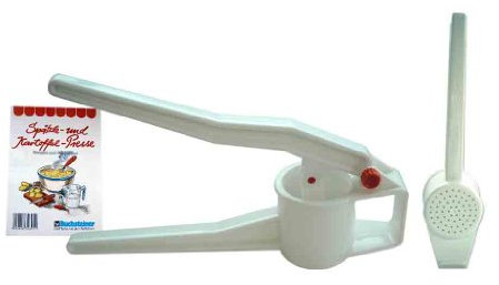 Buchsteiner BS3269 Spätzle und Kartoffelpresse, weiß