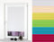 Garduna FIX Plissee #gelb Lemon 100cm # - verspannt - Smartfix - Klemmfix - ohne Bohren - viele Farben & Größen - Sichtschutz - lichtdurchlässig