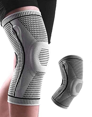 Knee Brace Ultra Knee Elite Compression Sleeve Knee Brace With Side Stabilizers, Knee Braces For Knee Pain, For Joint Pain Relief,Meniscus Tear, Knee Pain (Color : 1 pcs, Size : M)