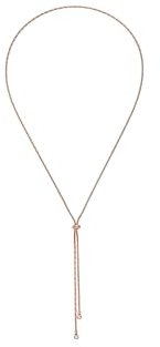 Purelei Shooting Star Kette mit Zirkonia – Verstellbare Edelstahlkette in Gold, Silber oder Roségold, Länge bis 70 cm (Rosegold)