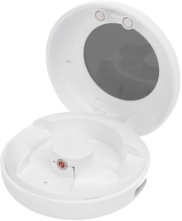 Custodia di Ricarica Smart Ring, Porta di Ricarica Magnetica a Ricarica Rapida, Contenitore e Scatola di Ricarica Compatti, Batteria da 200 MAh, Ricarica Anello 10 Volte,