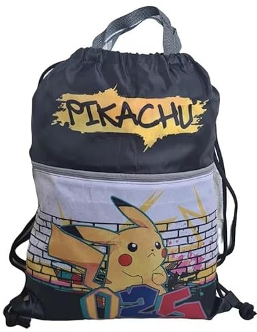 Pokémon Sacca Sportiva per Bambino, Borsa Zaino