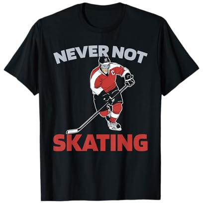 Hockey sobre Hielo - Jugador Equipo Stick Patinador Camiseta