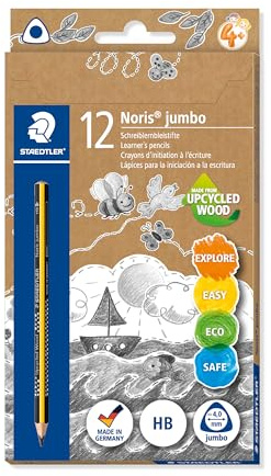Noris Club Jumbo de Aprendizaje Lápiz HB (Pack de 12)