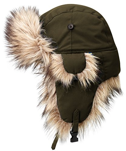 Fjällräven Herren Nordic Heater Mütze, Dark Olive, M EU