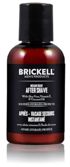 Brickell Men's Aftershave mit Sofortiger Linderung für Männer - 59 ml - Natürlich und Organisch