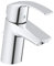 GROHE 32926002 Ecojoy Eurosmart Basin Mixer Tap with Spout and Waste Set, Normal, ES, Silkmove (Imported from Germany)