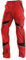 KÜBLER Workwear | KÜBLER ACTIVIQ Arbeitshose | mittelrot/schwarz | Größe 66
