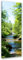 Feeby Leinwand Bilder - Natur - Wald - 40x100 cm- Deko Wohnzimmer - Wandbilder Schlafzimmer - Deko Aesthetic - Wand Deko - Leinwand Groß - Bäume - Deko Zimmer - Leinwandbilder XXL