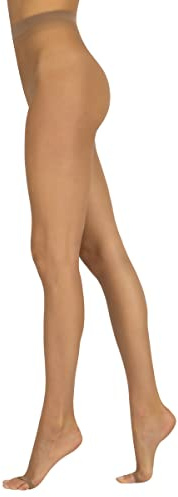 Sarah Borghi Collant Femme 6 Deniers Ultra-Fins aver Point en Forme de Tong, Collant Transparent Femme avec Couture Plate et Gousset en Soie, Made in Italy