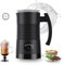Wula Electric Milk Frother, 4-in-1 Automatic Coffee Frother, 350ml Hot & Cold Milk Foamer, Maker Hot Chocolate Milk, 400W Auto Shut-Off for Coffee Latte Cappuccino Heating Milk -Silent Operation