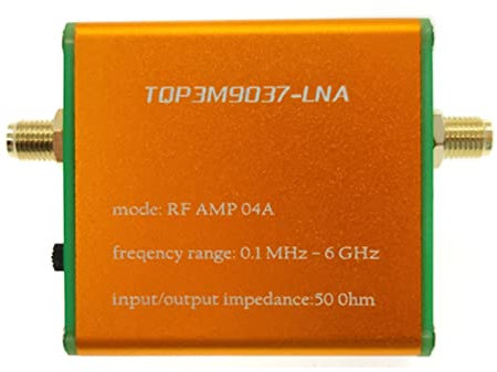 Sunmeit 100K-6GHz Amplificateur Complète Amplificateur Ultra à Faible Bruit (Sans batterie)