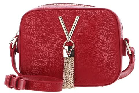 VALENTINO Divina Lady Crossover Bag Rosso Scuro